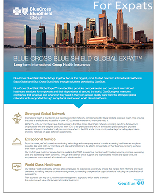 GeoBlue Expat Group Health Plan Brochure