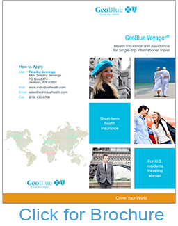 GeoBlue Voyager Choice Travel Medical Plan Brochure